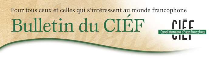 Bulletin du Conseil International d'tudes Francophones (CIF)